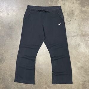 Vintage Y2K Nike Loose Fit Wide Leg Fleece Sweatpants Mens L
